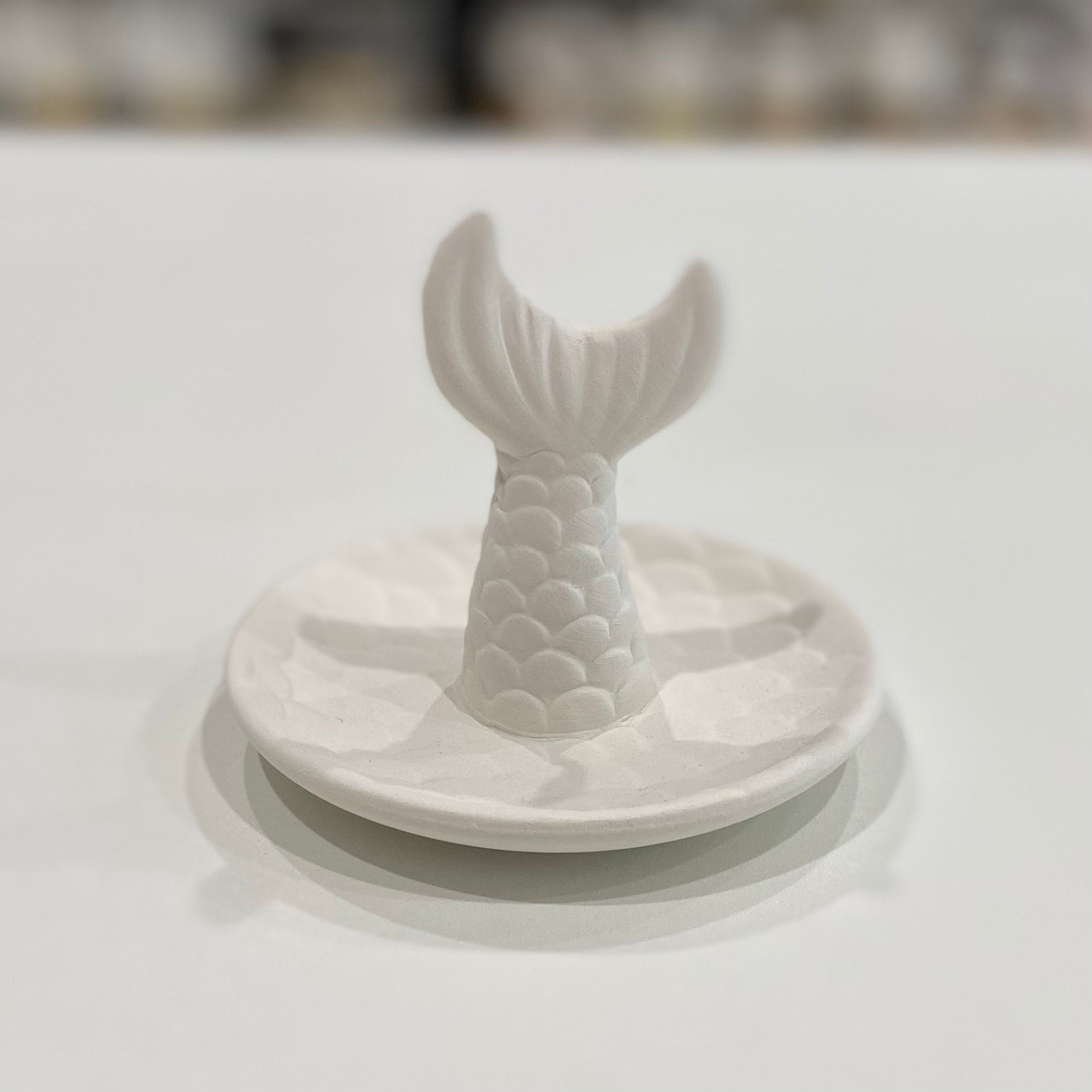 Mermaid tail ring new arrivals holder